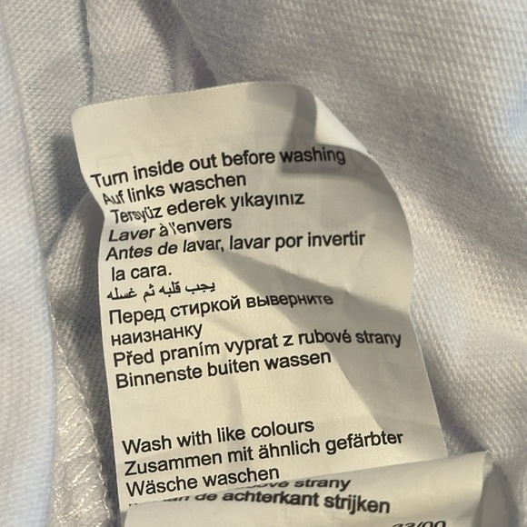 Mavi mens loose fit white crewneck T size medium - Picture 10 of 10